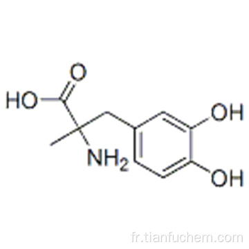 L-tyrosine, 3-hydroxy-a-méthyl- CAS 555-30-6